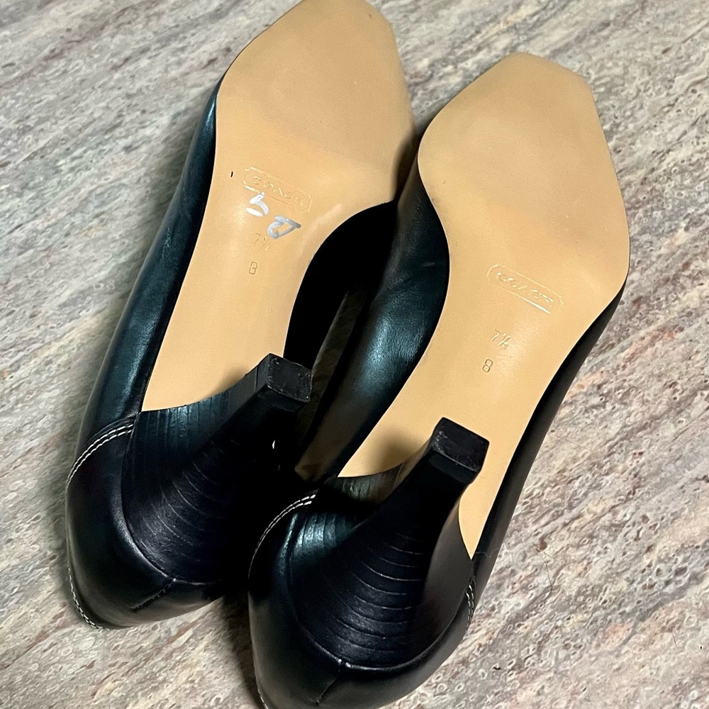 Coach Madaleine vintage leather heels - Picture 15 of 16